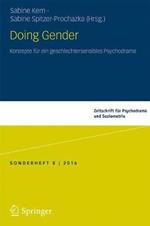 Doing Gender: Konzepte für ein geschlechtersensibles Psychodrama