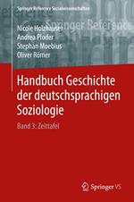 Handbuch Geschichte der deutschsprachigen Soziologie