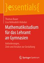 Mathematikstudium für das Lehramt an Gymnasien