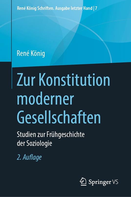 Zur Konstitution moderner Gesellschaften