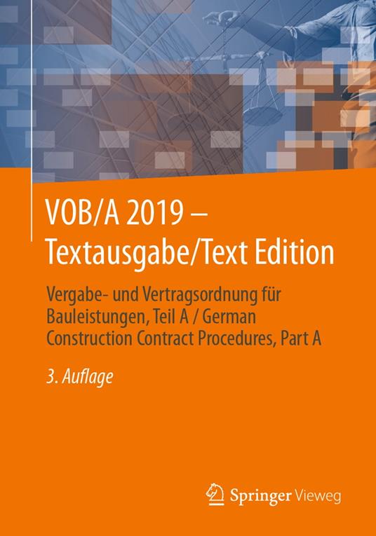 VOB/A 2019 - Textausgabe/Text Edition