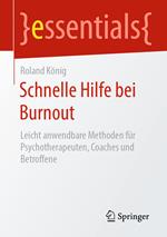 Schnelle Hilfe bei Burnout