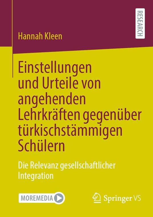 Einstellungen und Urteile von angehenden Lehrkräften gegenüber türkischstämmigen Schülern