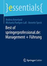 Best of springerprofessional.de: Management + Führung