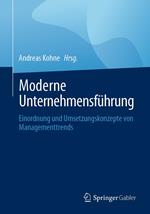 Moderne Unternehmensführung