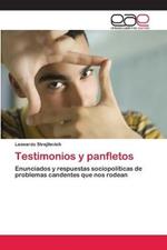 Testimonios y panfletos