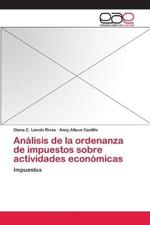 Analisis de la ordenanza de impuestos sobre actividades economicas