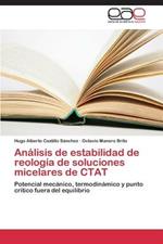 Analisis de estabilidad de reologia de soluciones micelares de CTAT