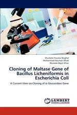 Cloning of Maltase Gene of Bacillus Licheniformis in Escherichia Coli