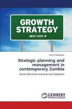 Strategic planning and management in contemporary Zambia