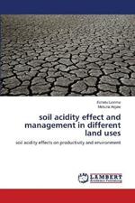 soil acidity effect and management in different land uses