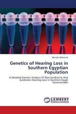 Genetics of Hearing Loss in Southern Egyptian Population