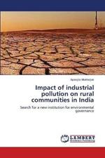 Impact of industrial pollution on rural communities in India