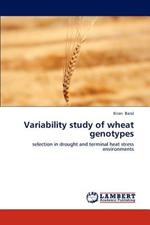 Variability study of wheat genotypes