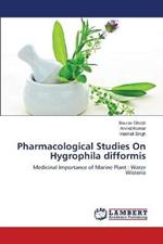 Pharmacological Studies On Hygrophila difformis