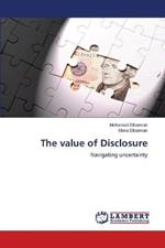 The value of Disclosure