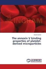 The annexin V binding properties of platelet-derived microparticles