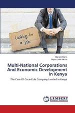 Multi-National Corporations And Economic Development In Kenya