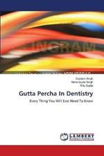 Gutta Percha In Dentistry