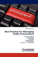 Best Practice For Managing Public Procurement