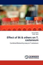 Effect of Bt & others on T. castaneum