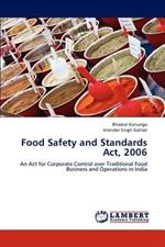 Food Safety and Standards Act, 2006