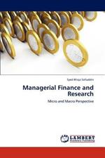 Managerial Finance and Research