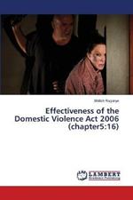 Effectiveness of the Domestic Violence Act 2006 (chapter5: 16)