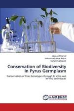 Conservation of Biodiversity in Pyrus Germplasm