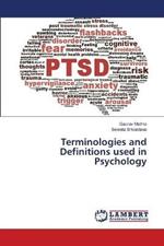 Terminologies and Definitions used in Psychology