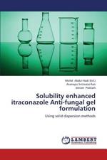 Solubility enhanced itraconazole Anti-fungal gel formulation