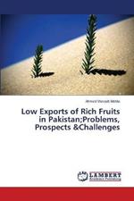 Low Exports of Rich Fruits in Pakistan;Problems, Prospects &Challenges