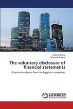 The voluntary disclosure of financial statements