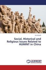 Social, Historical and Religious Issues Related to Humint in China