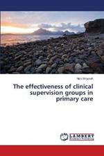 The effectiveness of clinical supervision groups in primary care