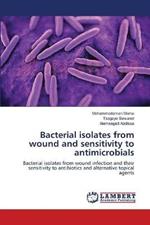 Bacterial isolates from wound and sensitivity to antimicrobials