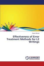 Effectiveness of Error Treatment Methods for L2 Writings