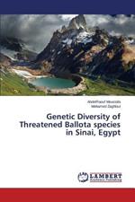 Genetic Diversity of Threatened Ballota species in Sinai, Egypt