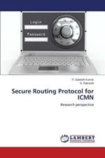 Secure Routing Protocol for ICMN