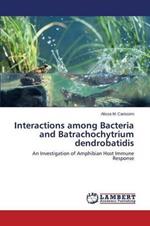 Interactions among Bacteria and Batrachochytrium dendrobatidis