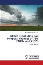 Global distribution and Temporal changes of 7Be. 210Pb. and 210Po