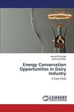 Energy Conservation Opportunities in Dairy Industry