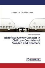 Beneficial Owner Concept in Civil Law Countries of Sweden and Denmark