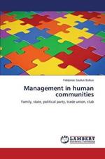 Management in human communities