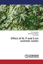 Effect of N, P and S on summer castor