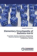 Elementary Encyclopedia of Statistics-Vol-IV