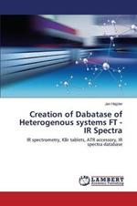 Creation of Dabatase of Heterogenous systems FT - IR Spectra