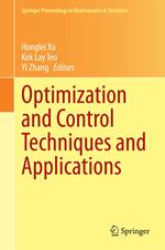 Optimization and Control Techniques and Applications