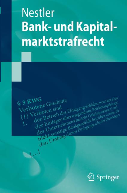 Bank- und Kapitalmarktstrafrecht