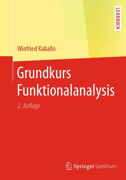 Grundkurs Funktionalanalysis